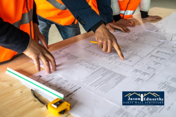 See if you need a party wall agreement for building along boundary line Haslemere