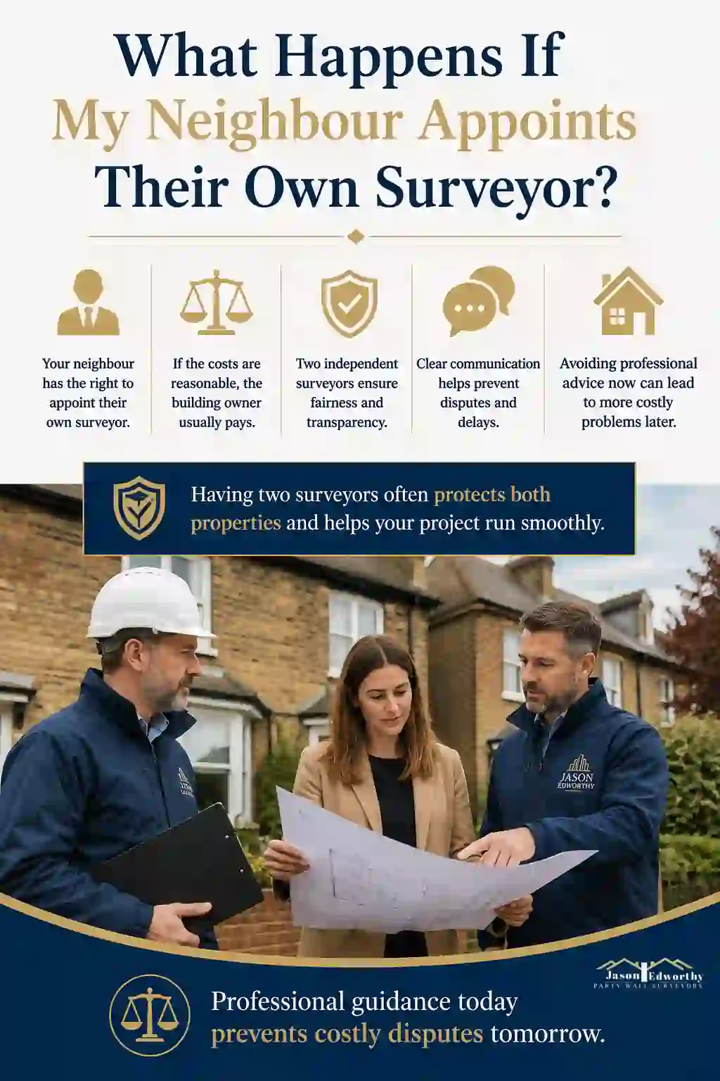 What Happens If My Neighbour Appoints Their Own Surveyor Haslemere?