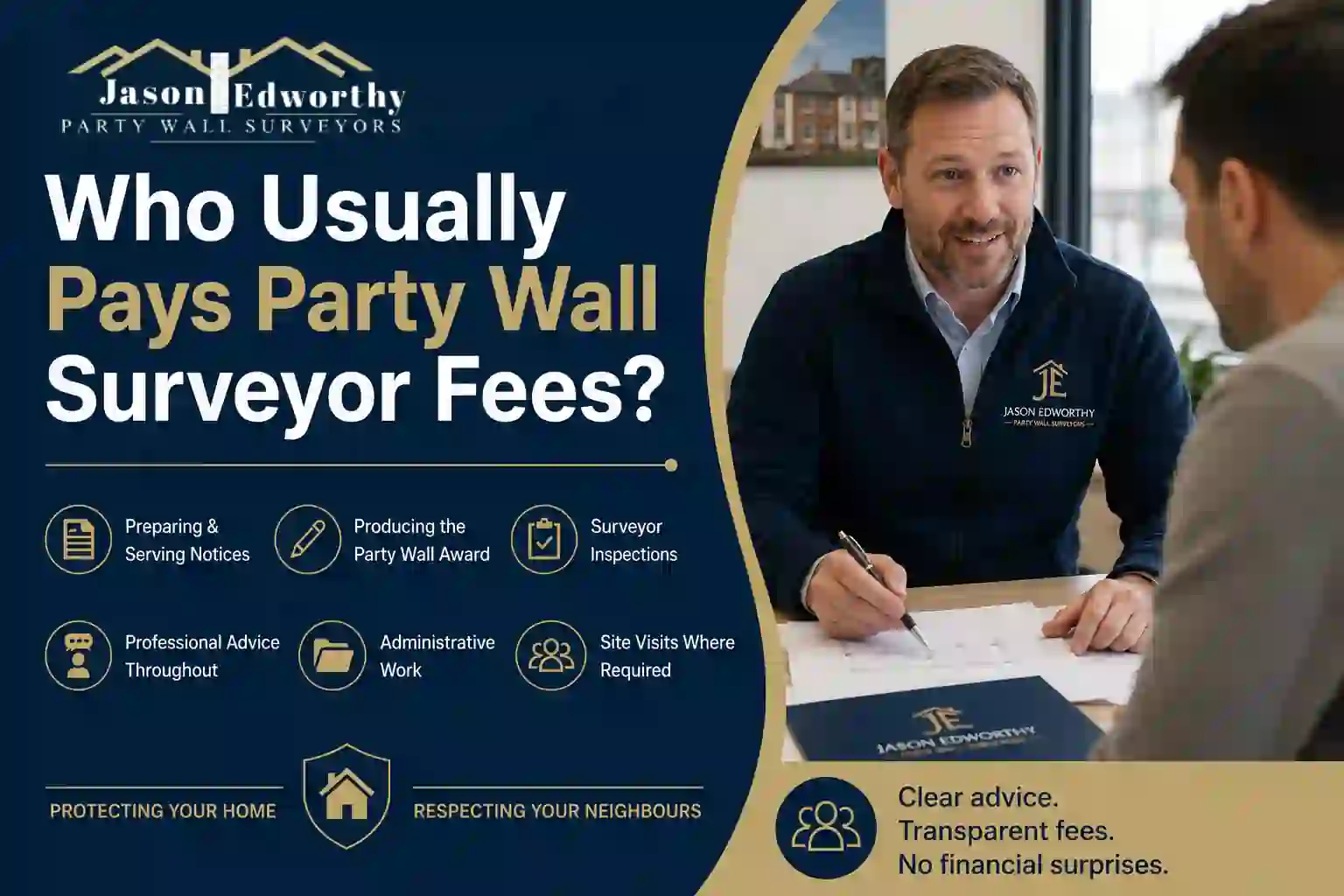 Who Usually Pays Party Wall Surveyor Fees Haslemere?